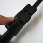 Customized 5 sections light aluminum telescopic pole for extension cleaning tool handle adjustable Pole