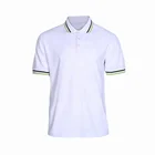Stocklot new design solid color combination shirt polyester casual polo t-shirt men