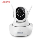 loosafe 1080P video baby monitor good quality wireless SD card cctv camera indoor good quality home wifi cctv system