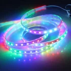 Ws2818 led ストリップライト 5050 smd 12v 7.2 ワット IP20 IP65 IP67 rgb アートネット dj led の色の変更 led ストリップステージ led ストリップ