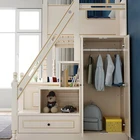 Bed Latest Bed Designs Bedroom Kids Furniture Wood Children Triple Bunk Bed With Stairs