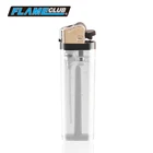 FLAMECLUB EU INVENTORY WHOLESALE CHEAP DISPOSABLE FLINT LIGHTER BOTTLE OPENER CIGARETTE LIGHTER CUSTOM LOGO