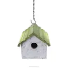 Parrot Bird Finch Soft White Spring Animal BirdHouse Wooden Bird cage
