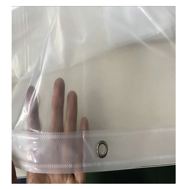 Bathroom Waterproof transparent PEVA Transparent Shower Curtain