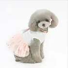 CHENG YI Pet clothes manufacturers wholesale princess style pure cotton dog clothes obedient rabbit doll puppies skirt