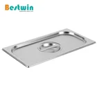 Stainless Steel Hotel Food Pan 1/3 Size 8-Inch 200mm Depth Catering Buffetware Stainless Steel Hotel Pan Food Pan GN Pan