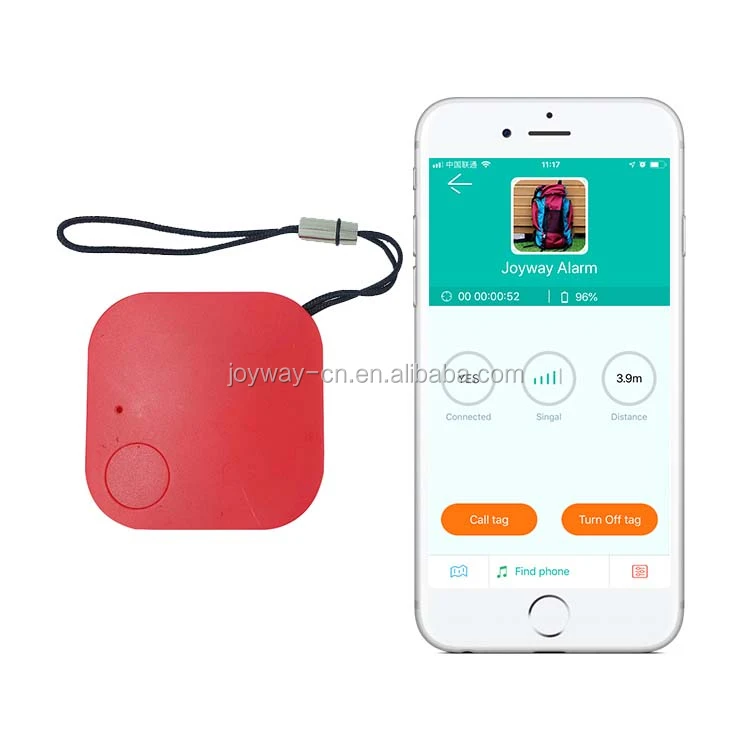 Keychains Bluetooth Alarm Manufacture Finder Mini Key Finder Cell Phone Anti Lost Alarm Child Wallet Keyfinde/