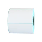 Custom Vinyl Waterproof Sticker Blank Adhesive Barcode Roll Thermal Label Paper Roll