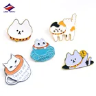 Longzhiyu 14years hinged enamel pin manufacturer custom enamel pin chain wholesale enamel pin backing card