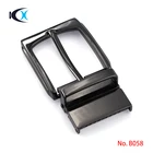 Customized Personalized Reversible Belt Buckle With Laser Print Logo