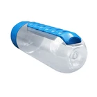 2020 新デザイン bpa フリーのスポーツフィットネス 700 ミリリットルプラスチックプロテインシェーカーボトル水ボトルと 7 日ピルボックス