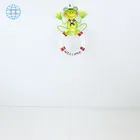 Cute Cartoon animal welcome flower stake,outdoor metal garden decoration stake