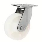 Airline Meal Trolley Tea White Nylon Solid Swivel Wheel Castor