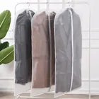 Coat Cover Customized Garment Suit Bag Coat Clothing Dust Cover PEVA Transparent Garment Bags