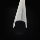 Night Covered Light Cover// For License Plate Night Covered Transparent PC Plastic Tube Lens Led Light Cover//