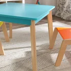 Furniture Child Table Set Wood Kids Furniture Kids 3 Piece Play Table And Chair Set For Children