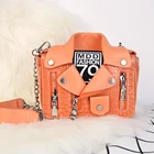 LZYMSZ 2020 New arrival mini girl cute shaped hand bag shoulder pu leather jacket purse handbags