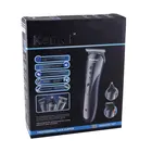 KM-1407 Kemei 3 in 1 Rechargeable Beard Shaving Machine Hair Clipper Man's Electric Shaver Nose Hair Trimmer