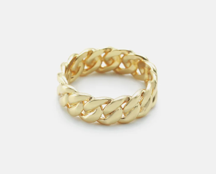 Wholesale New Design Pure Copper Hip Hop Ring Bronze Metal Star-Shaped O Ring with Inlay Setting Plating Craft Eternity Parties