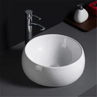 594 Bathroom Sink White Porcelain Hand Wash Basins