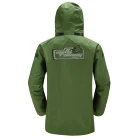 Green breathable rain suit waterproof motorcycle raincoat