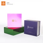 customized storage paper packaging Cosmetic gift box with closure magnetic lid