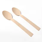 compostable biodegradable disposable bamboo fibre wooden spoon fork knife flatware/cutlery/dinnerware set