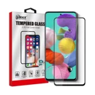Bubble free anti shock 9H 2.5D full cover tempered glass screen protector for Samsung Galaxy A51