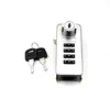 Smart Master Key Electronic Door Combination 4 Digital Lock for Cabinet School Lockers