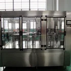 automatic pet bottle rinser filler capper 3 in 1 pure water filling machine
