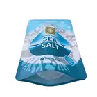 OEM Recycle Stand up Plastic Aluminum Foil Milk Tea Powder sea salt Bag For Packing