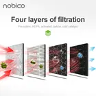 Mini portable flexible installation uv lamp negative ion three-in-one filter aroma cotton vehicle car air purifier