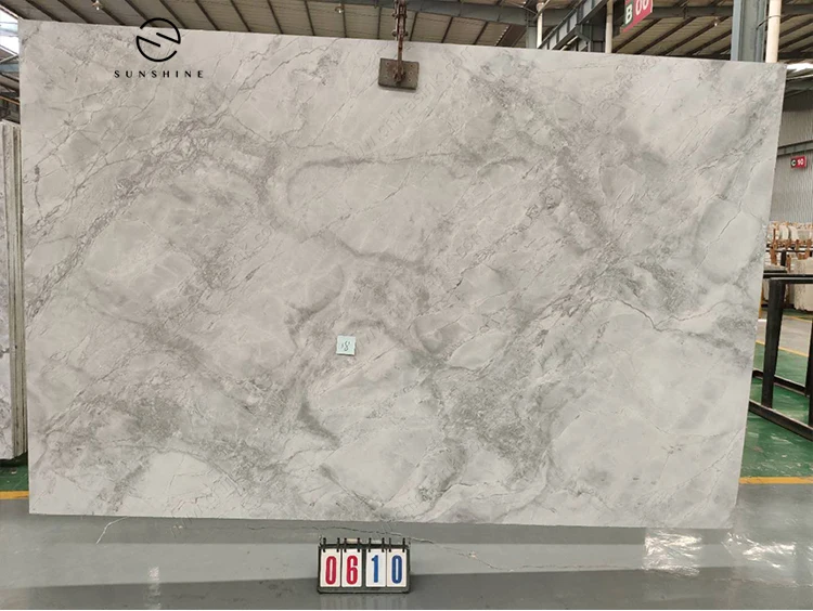 Calacatta Grey Quartzite Marble Slabs Super White Fantasy Quartzite Dolomitic Marble