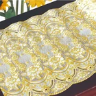 China Factory Table Cloth Wedding Printed PVC Lace Tablecloth