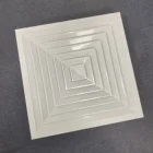 Aluminum Air Outlet Ceiling Hvac System Adjustable Air Outlet Air Duct Vent Cover Square Ceiling Diffuser