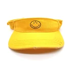 100% Cotton Denim Golf Cap Unisex Outdoor Sports Sun Visor Caps Hats For Wholesale