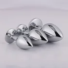2019 NEW Colorful Rhinestone Butt plug Decorative Crystal Rainbow Metal Princess Anal Butt Plug men sex toy
