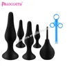 China Factory Wholesale Adult Anal Sex Toys Silicone Anal Butt Plug Set