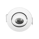 1W mini recessed CE RoHS 12V 1w adjustable downlight led cabinet light