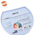 BLOT 24 Colors Artist Solid Watercolor Paint Set Brush