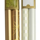 High Quality Shiny Gold White Pearl Effect Gift Paper