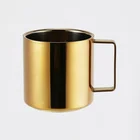 Wholesale Eco-Friendly Stainless Steel Copper Cup Custom Mug Set