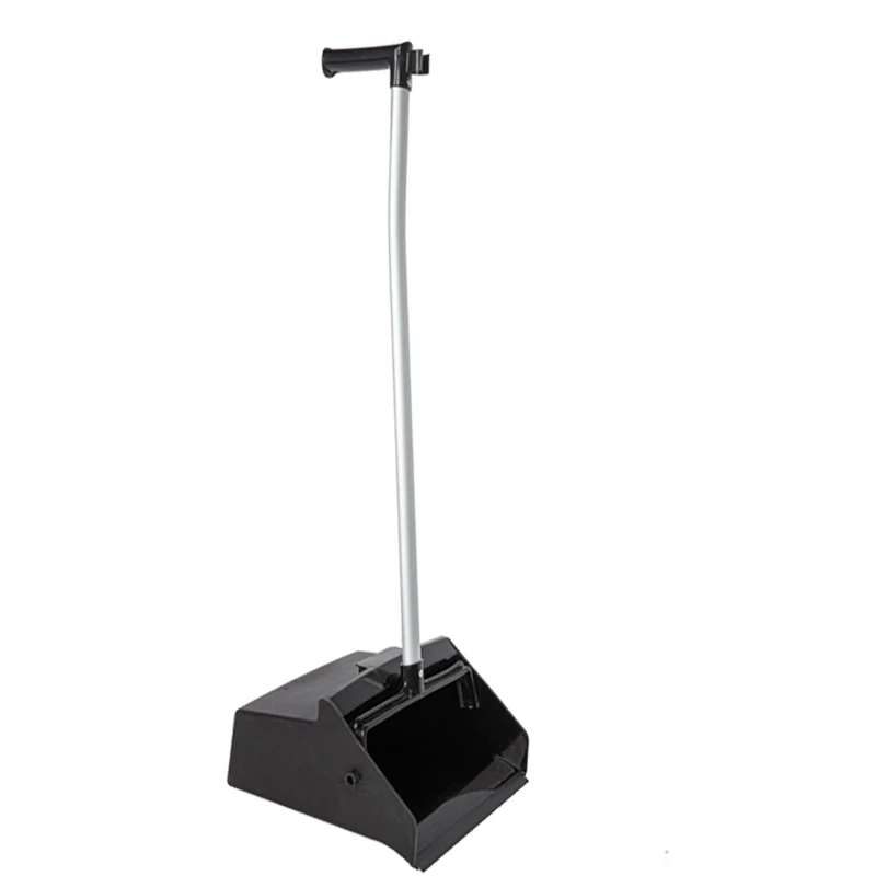 Best price hotel lobby plastic black dustpan without handle
