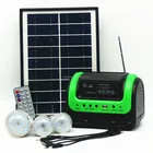 5W LED light Bluetooth MP3 Radio function outdoor solar energy system for home