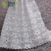 For Kids Embroidery Lace Cotton Voile Fabric With Dense Flower Pattern