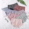 Underwear Factory Direct Sale Women's Panties Botanical Antibacterial Mid-waist Ladies Panties