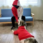 Pet Clothes Autumn Football Hoodies Plain Pet Xl Cotton Large Dog Owner Human Matching Clothes