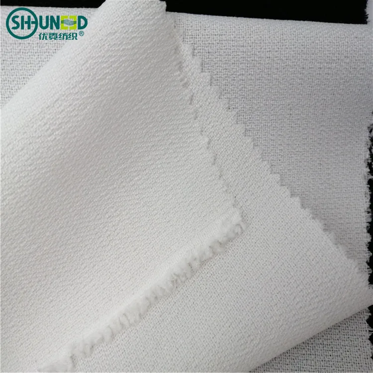 Best Selling 90gsm Broken Twill Woven Fusible Interlining for Men and Women Suit