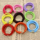 Hot Selling Logo Printing Spring Girls Chinese Elastic Hair Tie,Sport Hair Ties