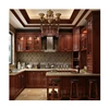 Solid wood plywood import China manufacture new design kitchen cabinet